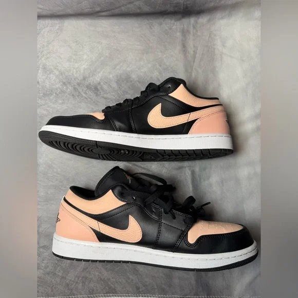 Nike Air Jordan 1 Low Crimson Tint Pink ArcticOrange Black